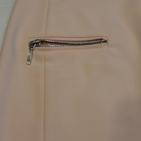 Cop.Copine Light Pink/salmon color Mini Skirt with Zipper Details - Picture 4 of 15